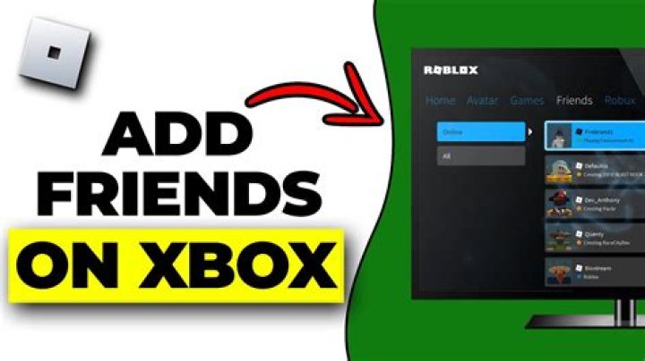 How to add roblox friends on xbox