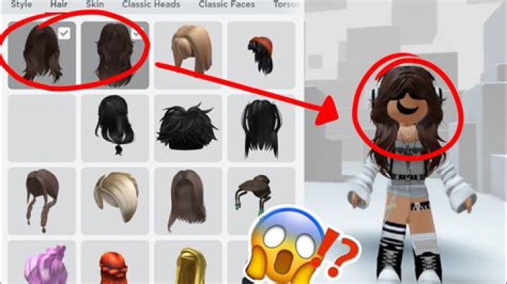 How to add two hair on roblox