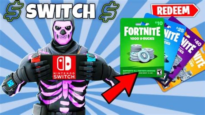 How to add v bucks to fortnite on switch