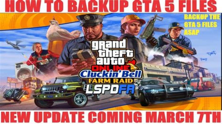 How to backup gta 5 files