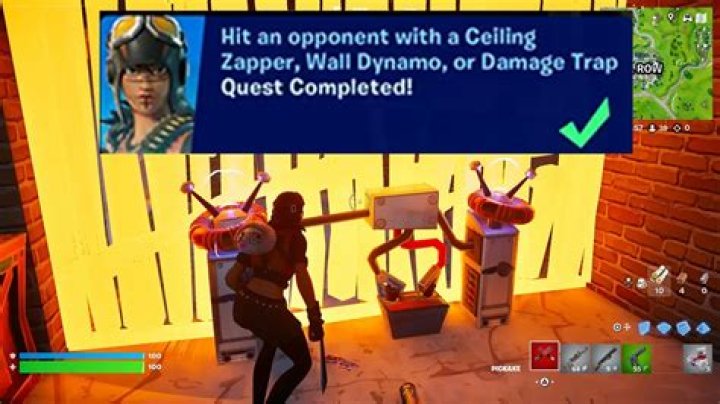 How to bait zapper trap fortnite