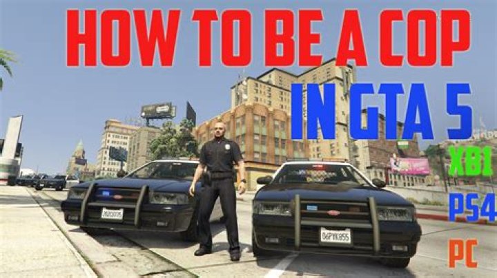 How to be a cop in gta 5 mod