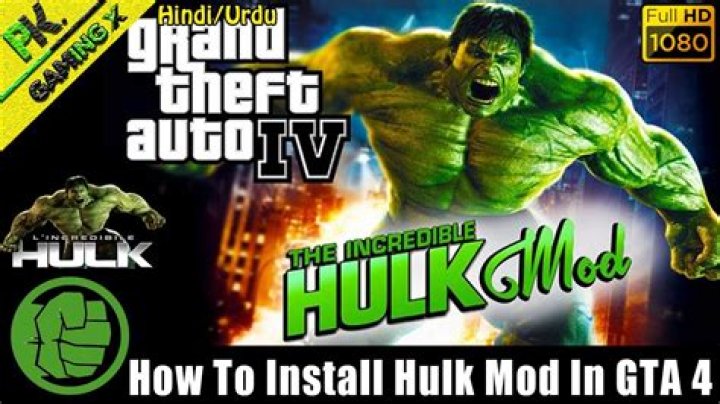 How to be hulk in gta 4