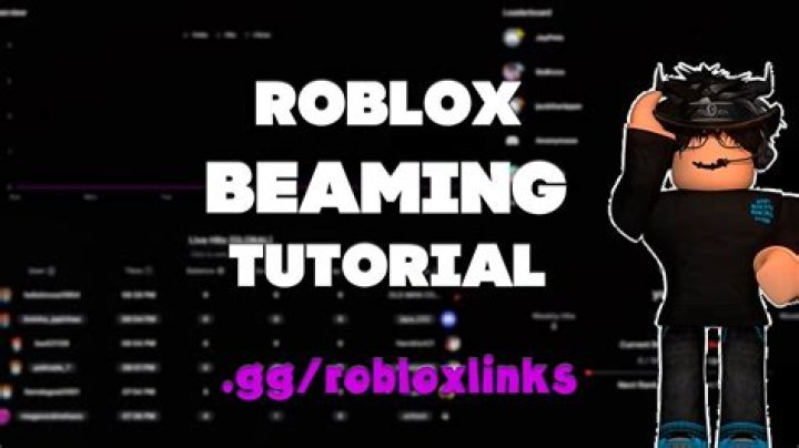 How to beam on roblox