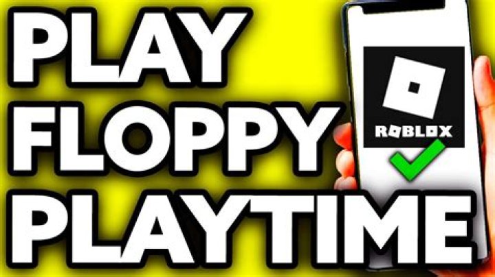 How to beat floppy playtime roblox