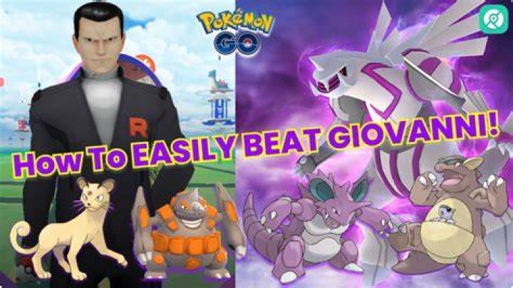 How to beat giovanni pokemon go 2021