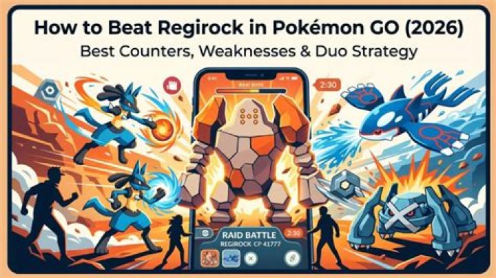 How to beat regirock pokemon go