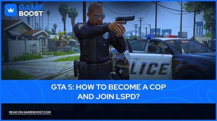 How to become a cop on gta 5 online