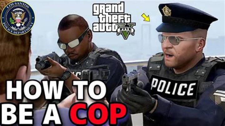 How to become cop in gta 5