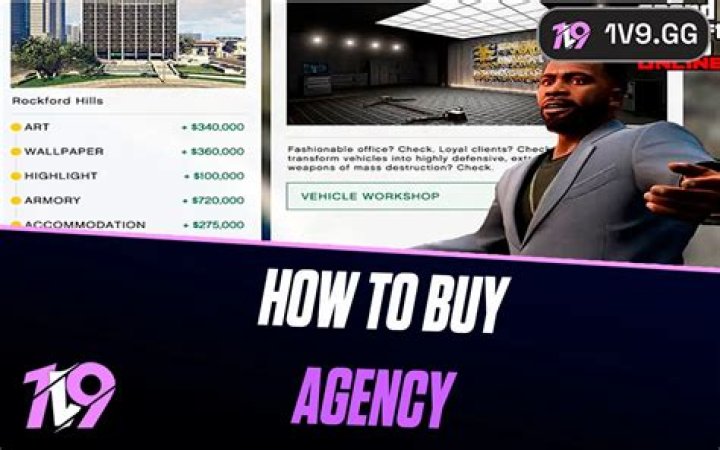 How to buy a agency gta 5