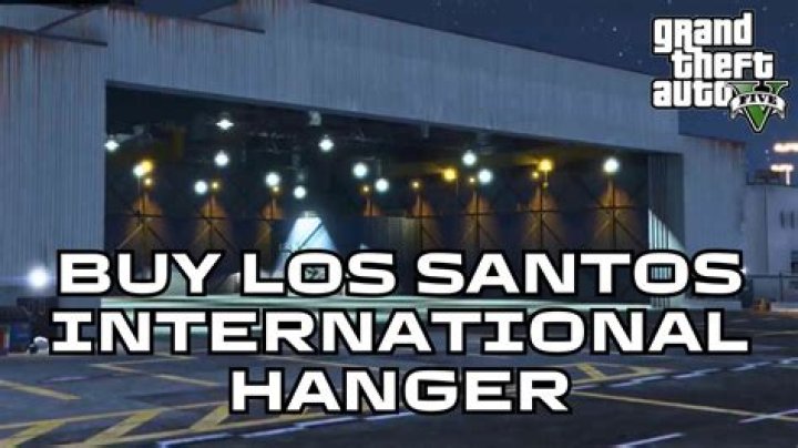 How to buy a hanger on gta 5 online