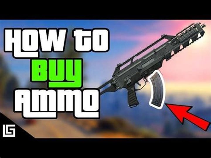 How to buy ammo gta 5 without going to store