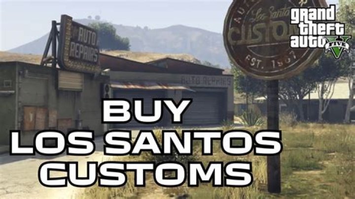 How to buy los santos customs gta 5