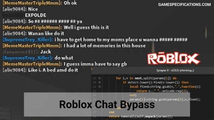 How to bypass roblox chat filter