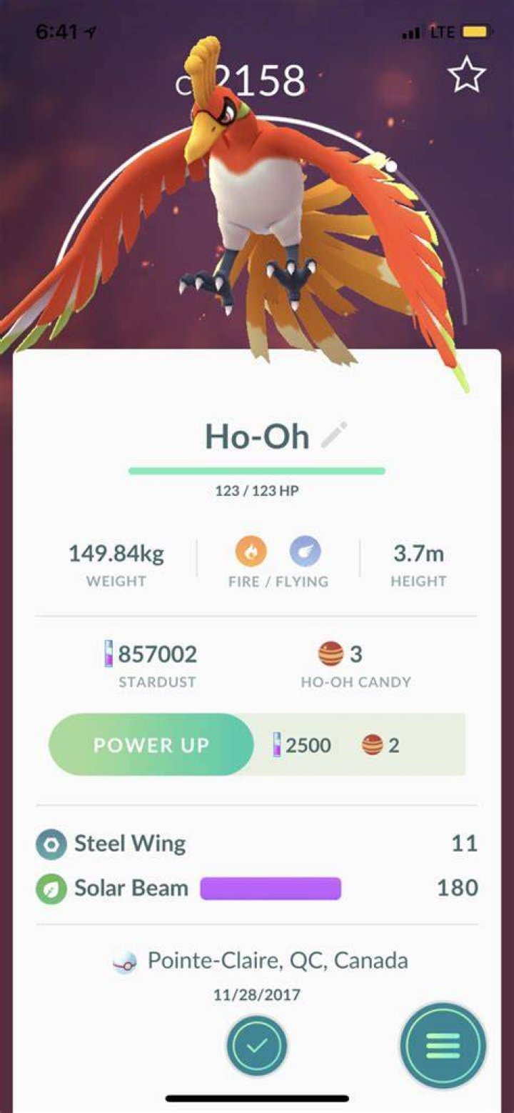 How to catch ho oh pokemon go