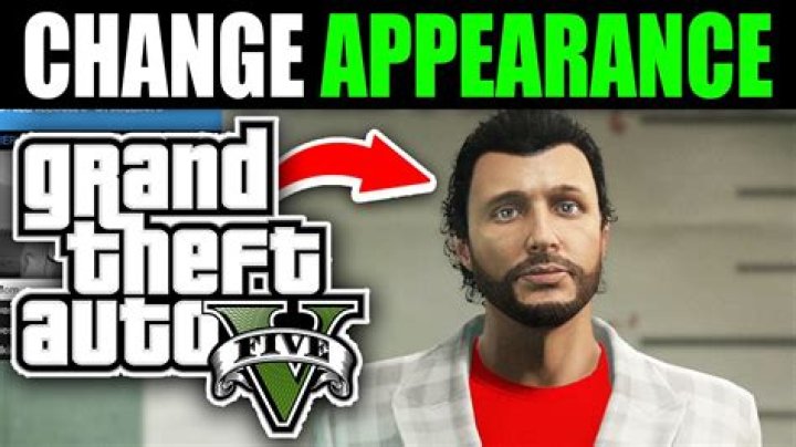 How to change gta character appearance
