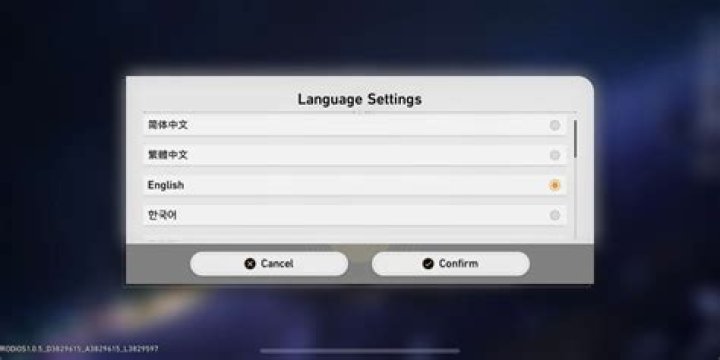How to change language on genshin impact mobile