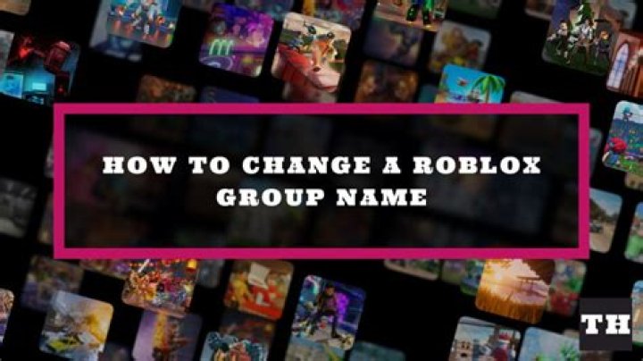 How to change your roblox group name