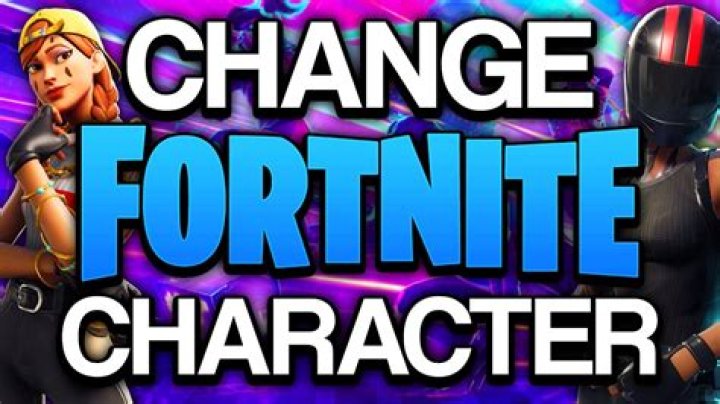 How to change your skin in fortnite