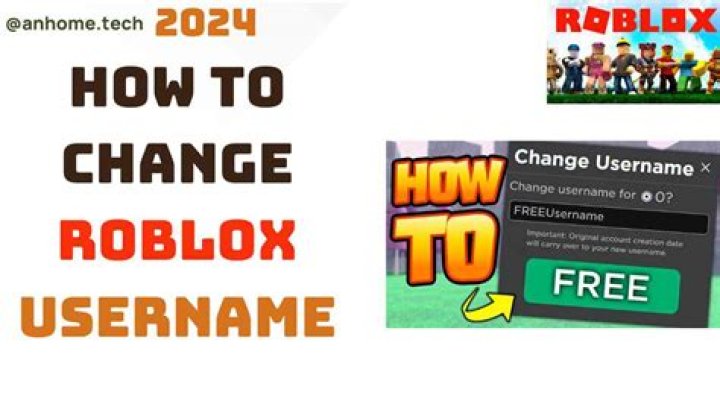 How to change your username on roblox for free 2019