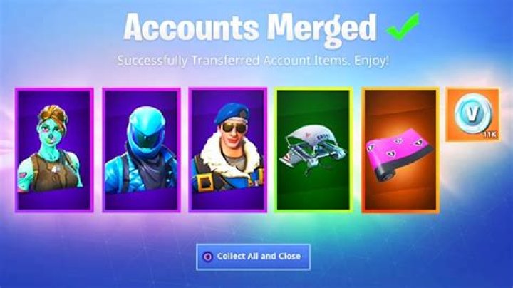 How to combine fortnite accounts