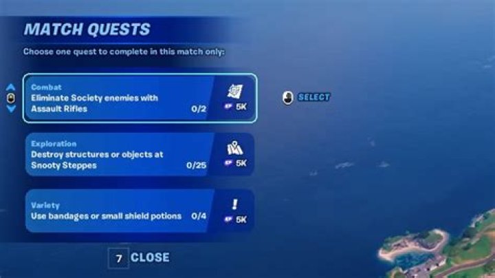 How to complete epic quest in fortnite