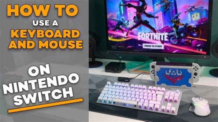 How to connect keyboard and mouse to nintendo switch fortnite