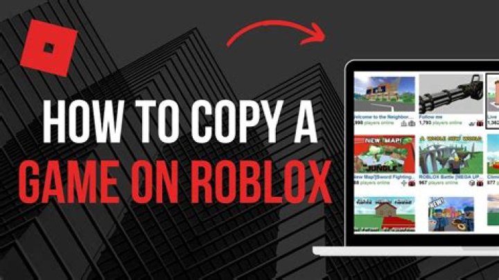How to copy a game on roblox