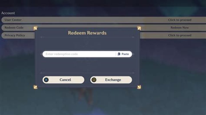 How to create a character in genshin impact to redeem code