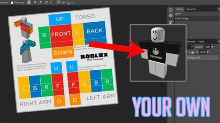 How to create shirts on roblox