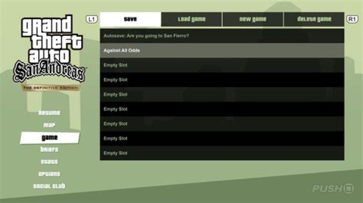 How to deactivate cheats in gta san andreas ps4