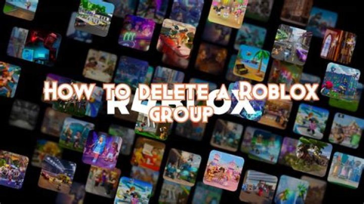 How to delete your roblox group