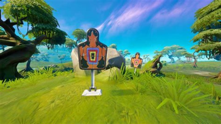How to destroy target dummies fortnite
