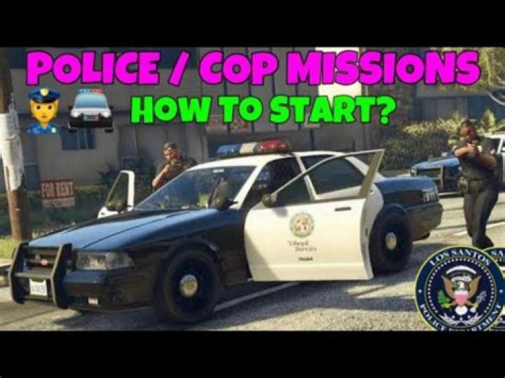 How to do cop missions in gta 5