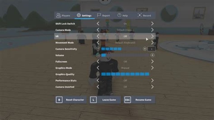 How to do roblox vr