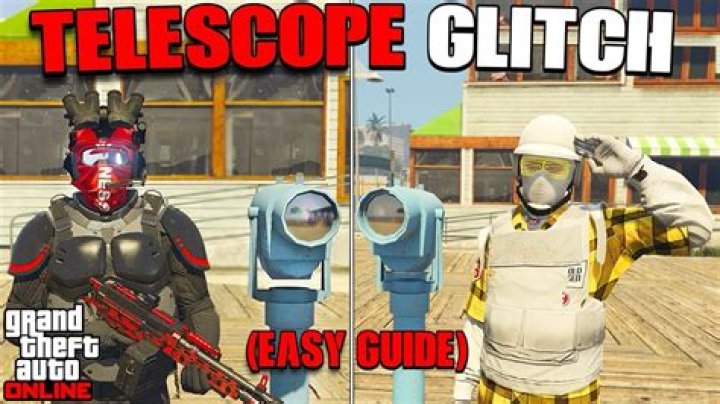 How to do telescope glitch gta