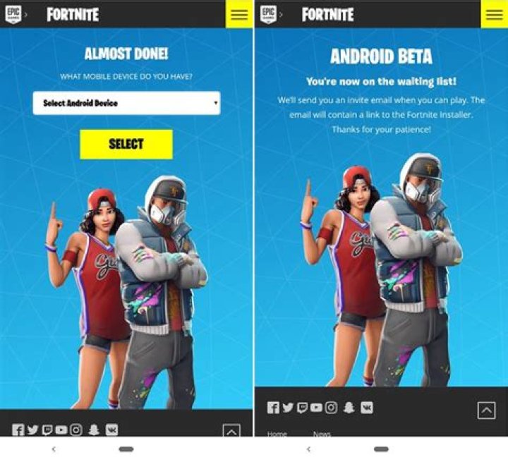 How to download fortnite on samsung