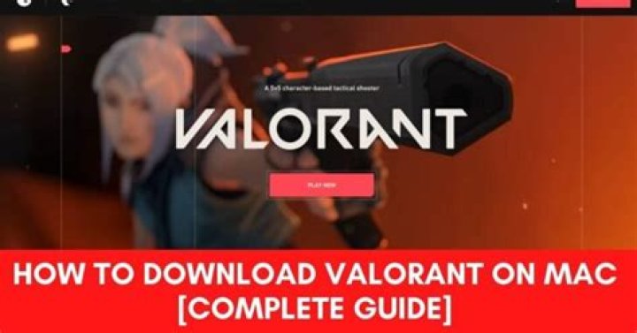 How to download valorant on mac