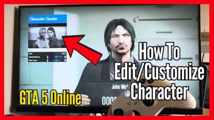 How to edit your character in gta 5