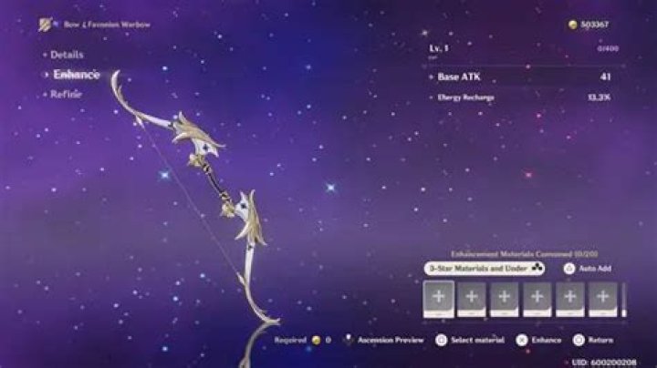 How to enhance weapons in genshin impact
