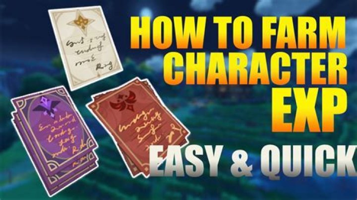 How to farm character exp genshin impact