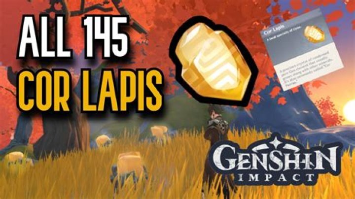 How to find cor lapis in genshin impact