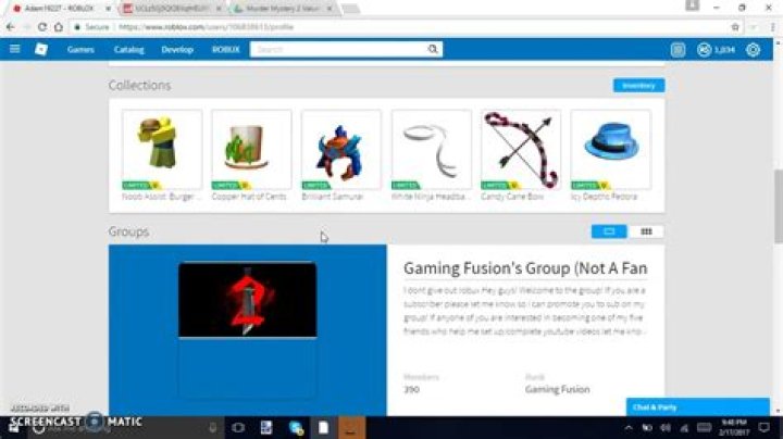 How to find favorited items on roblox