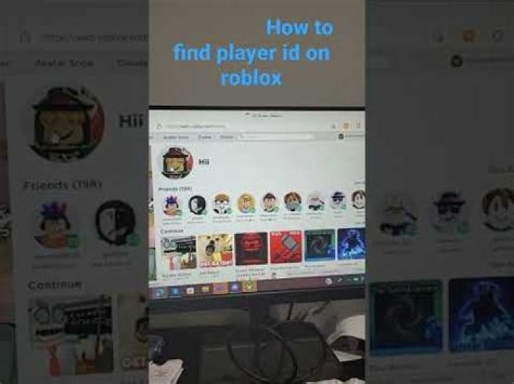 How to find player id on roblox