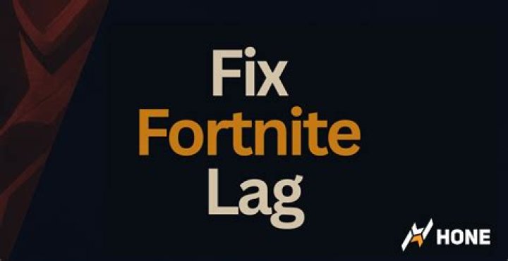 How to fix fortnite lag