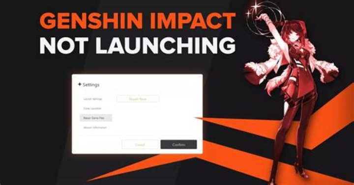 How to fix genshin impact not launching
