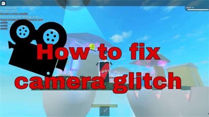 How to fix roblox camera glitch