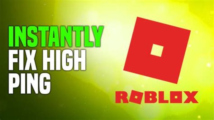 How to fix roblox ping