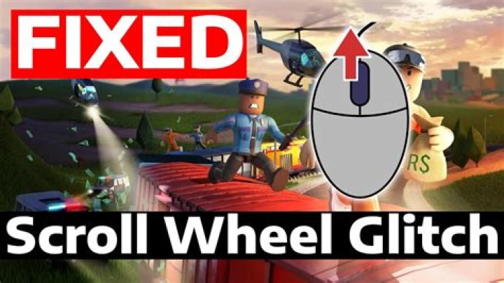 How to fix roblox scroll wheel glitch