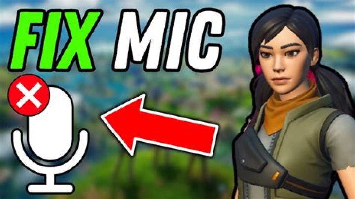 How to fix your mic on fortnite